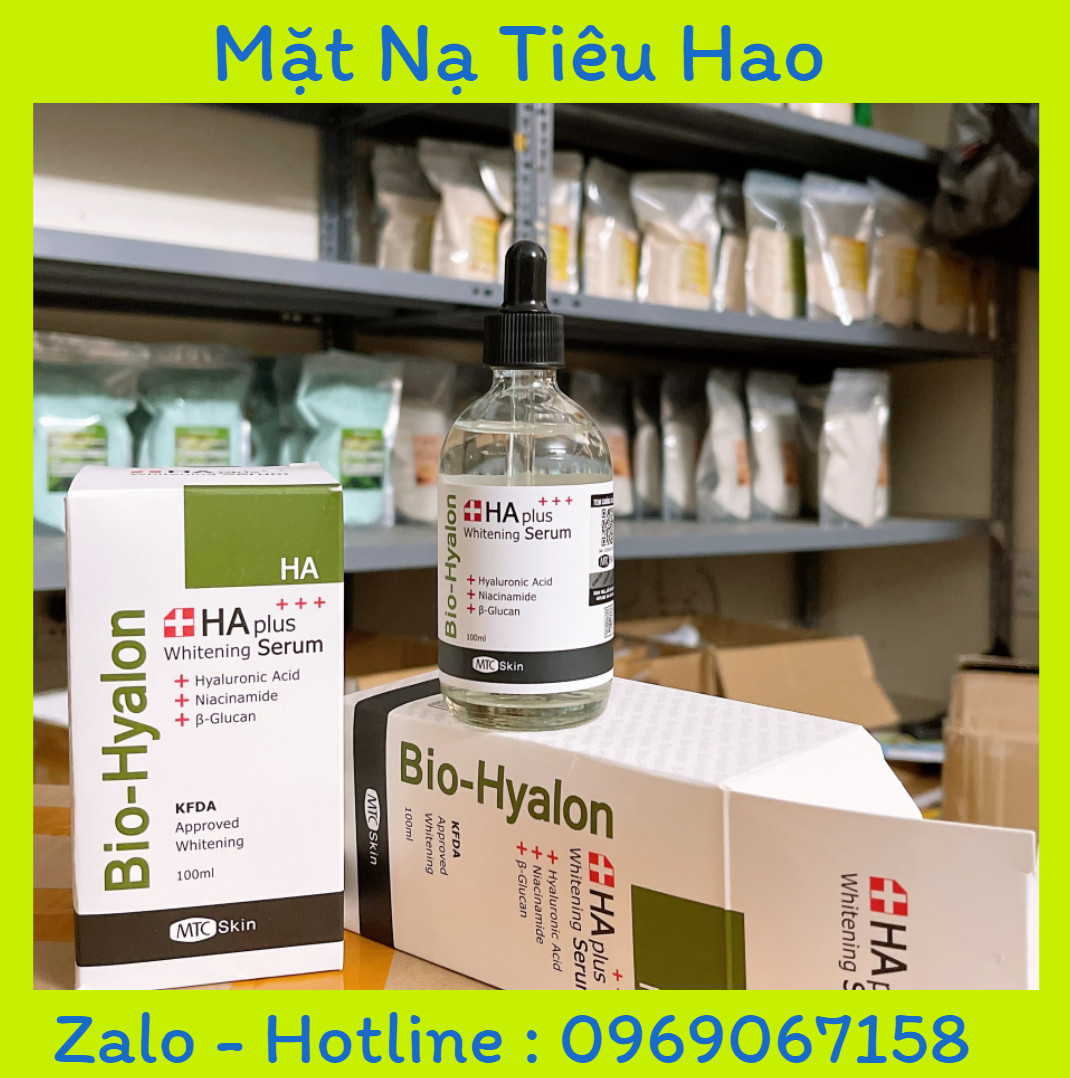 Serum HA Plus Whitening 100ml cấp ẩm, dưỡng trắng da