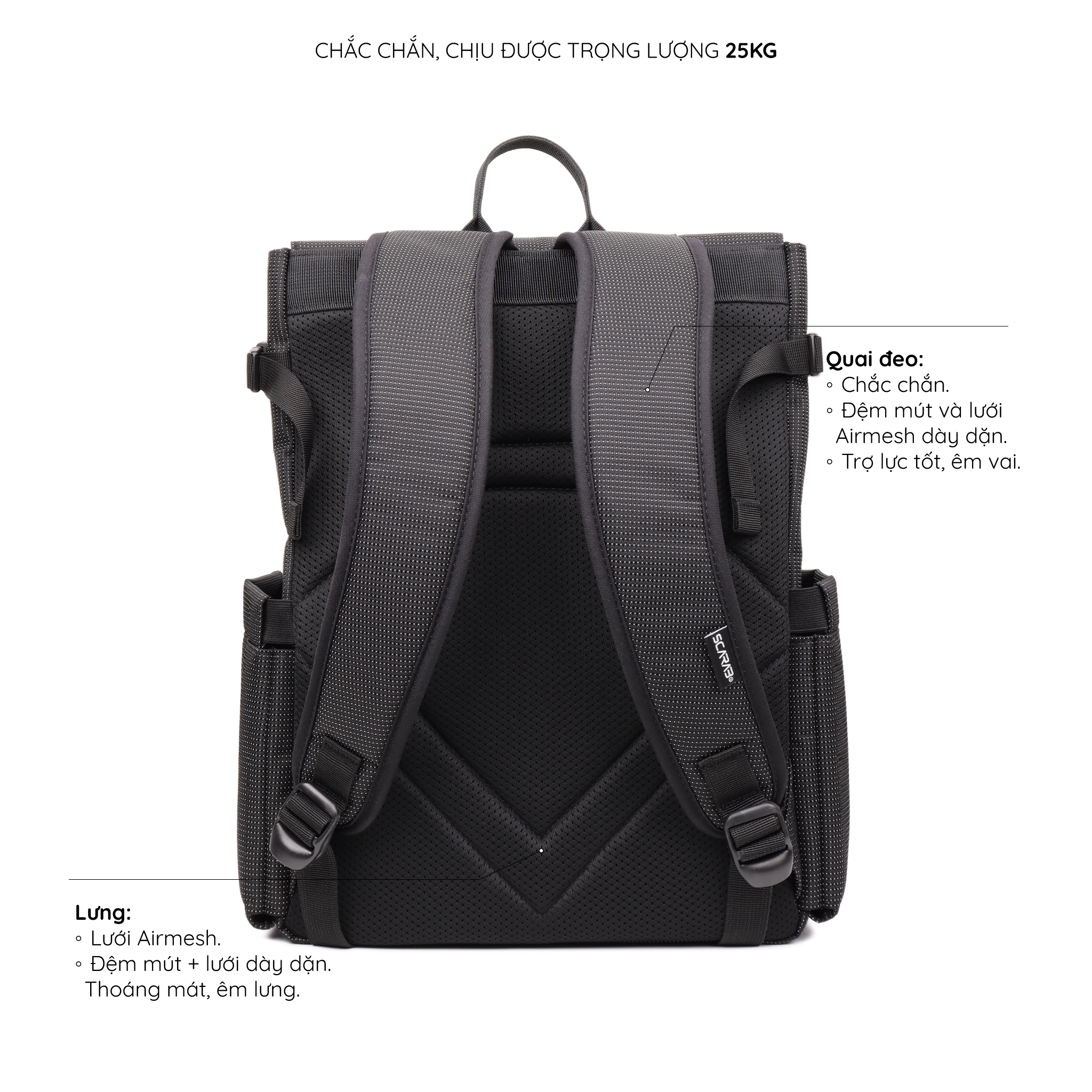 Balo Đi Học SCARAB - ADVENTURE Unisex