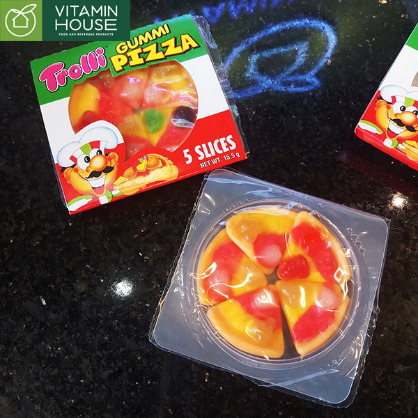 Combo 5 Kẹo Dẻo Đức Trolli Gummi Pizza 15.5g