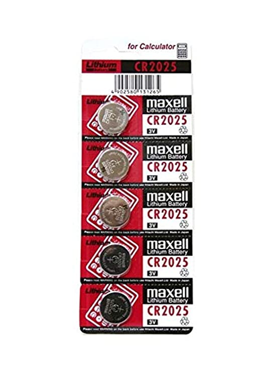 5 viên Pin CMOS CR2025 Maxell Lithium Battery 3V (5 viên)