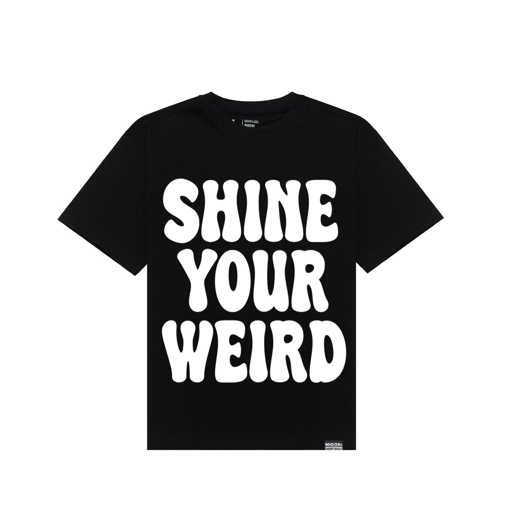 Áo thun form rộng tay lỡ Nam Nữ phông Unisex SHINE YOUR WEIRD | Local Brand Midori M Studio