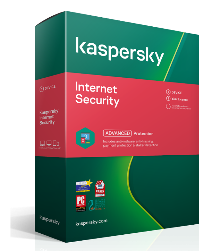Bảng giá [HCM]Kaspersky Internet Security 1 MÁY Phong Vũ