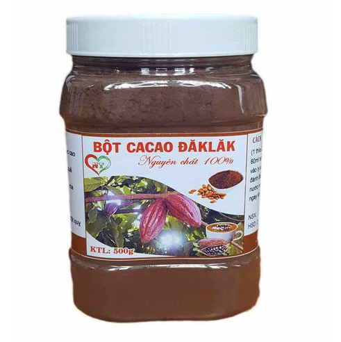 500gram Bột Ca Cao Nguyên Chất