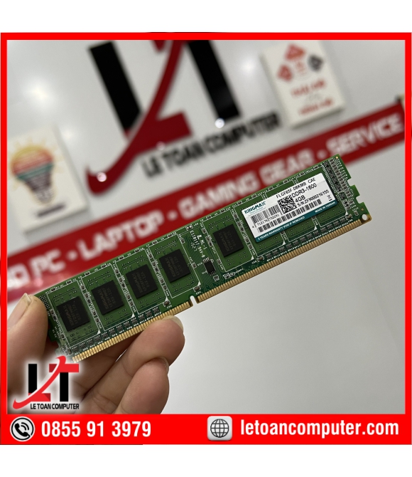 Ram kingmax ddr3 4gb bus 1333/1600 mhz - cũ