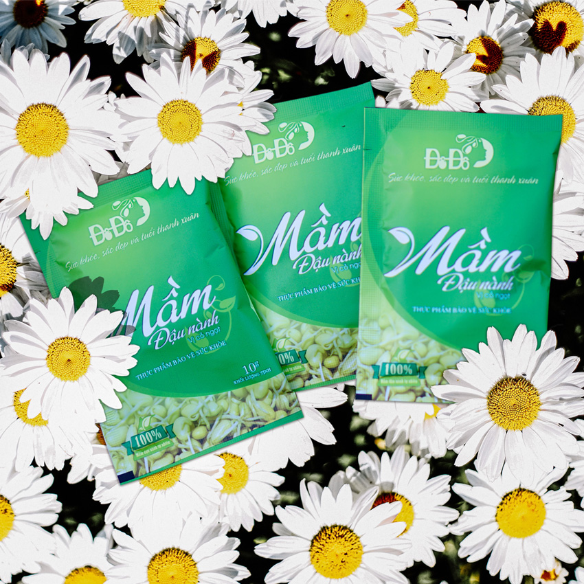Mầm đậu nành Đô Đô 3 goi 10g