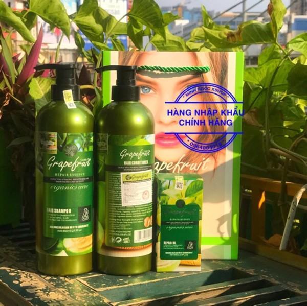 CẶP DẦU GỘI BƯỞI 850ML