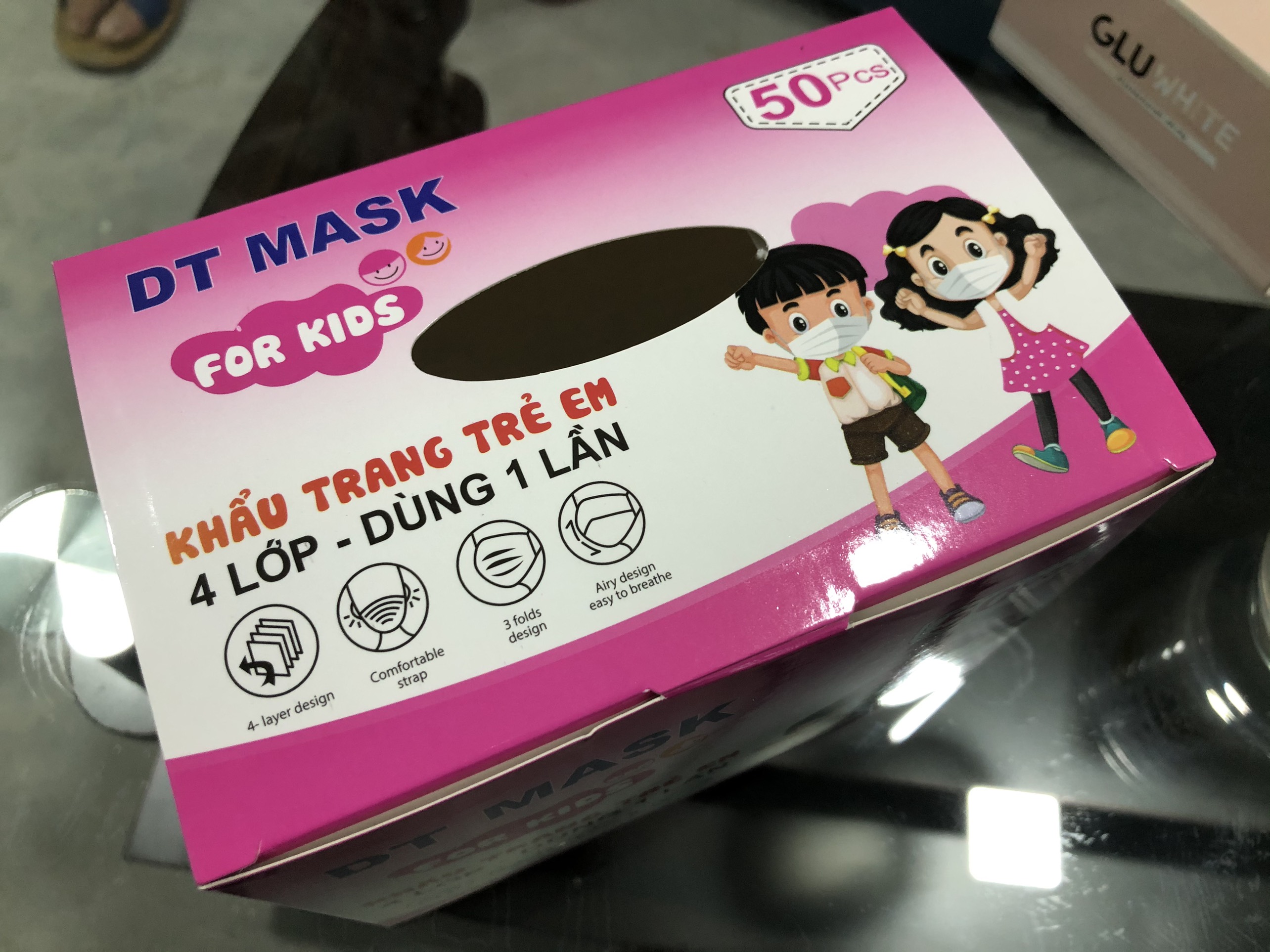 Gói Khẩu Trang Y Tế Trẻ Em (10 chiếc in hình Hello Kity)
