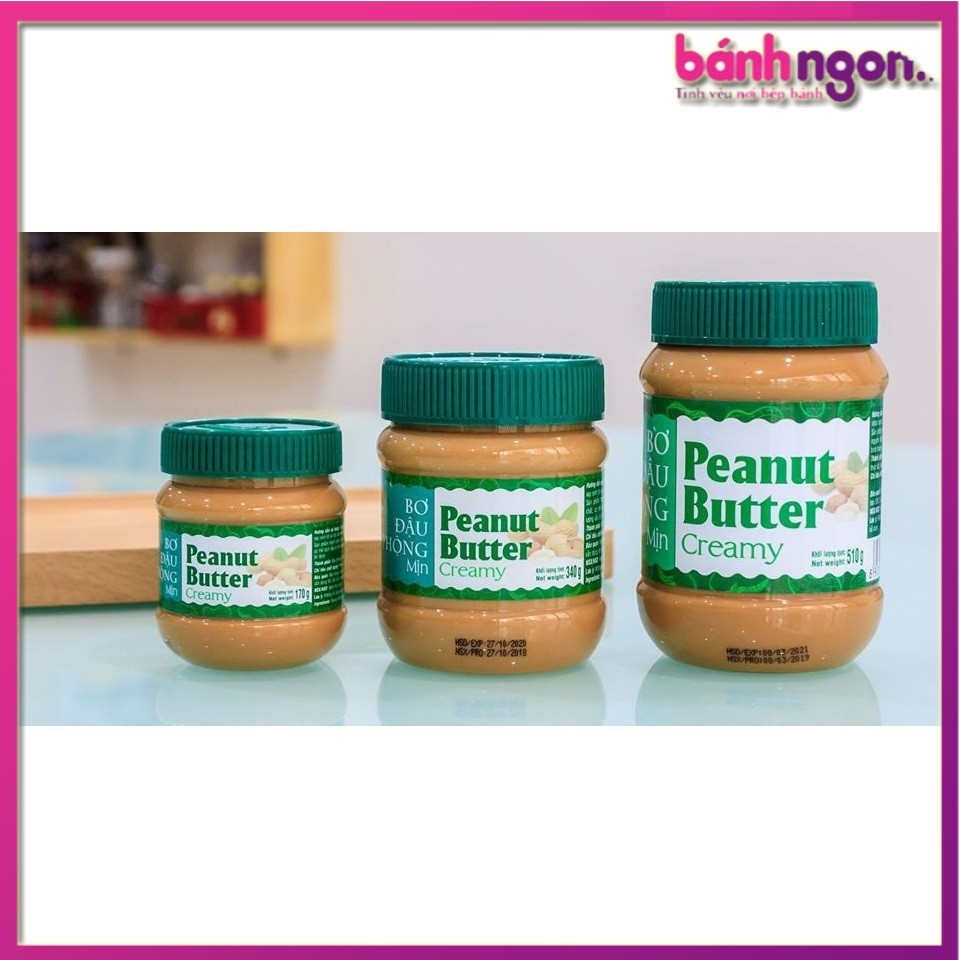 Bơ đậu Phộng – Bơ Lạc – Peanut Butter Golden Farm Dạng Mịn Hộp Nhựa, Thơm Ngon, Tiện Dụng, Giàu Dinh Dưỡng