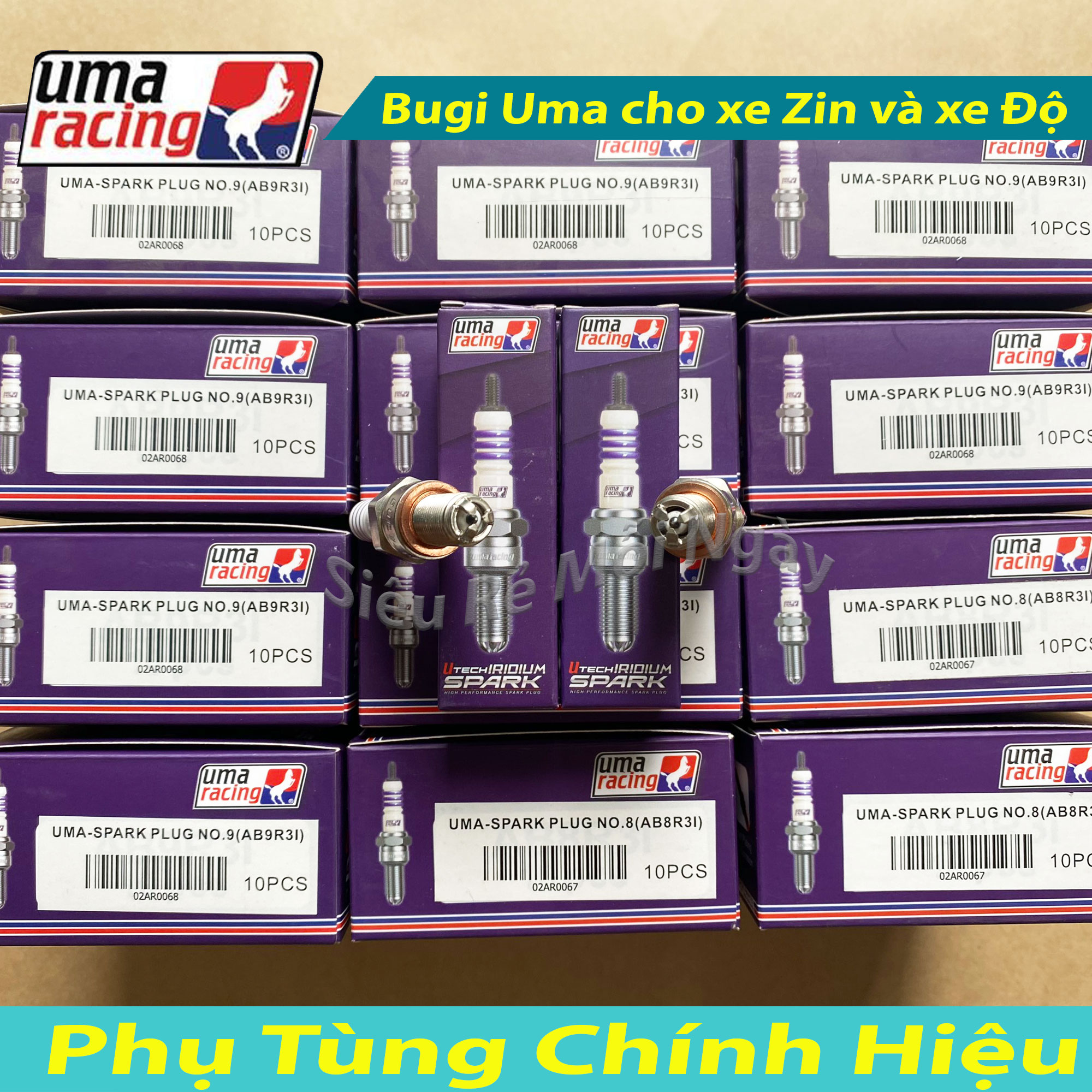 [HCM]Bugi UMA Racing Ba Chấu Dành Cho Xe Độ và Xe Zin