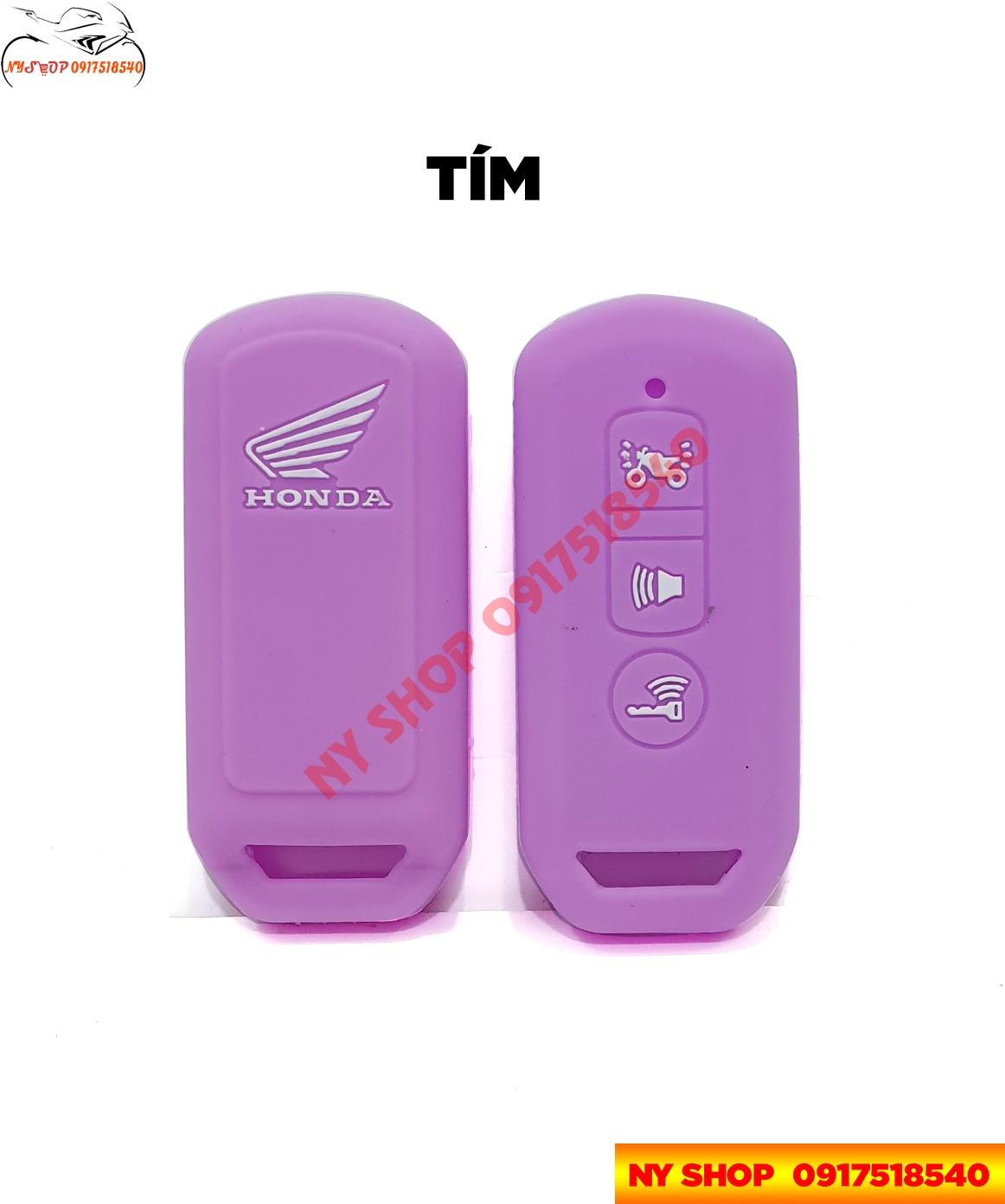 Bọc (Bao) Silicon Cho Chìa Smartkey SH 2016-2020 - 2021 sh modePCX (ĐỦ MÀU)