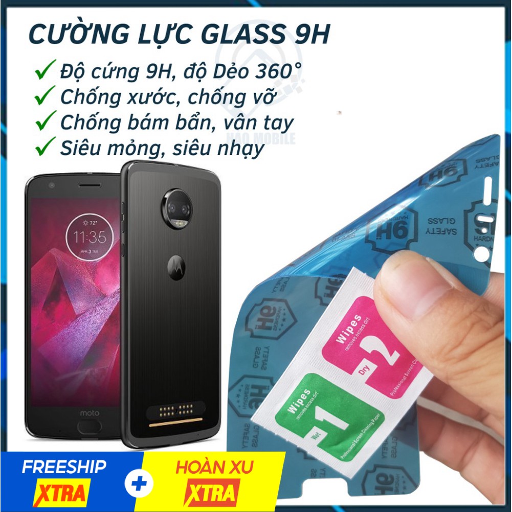 Dán cường lực dẻo nano Motorola Moto Z2 Force