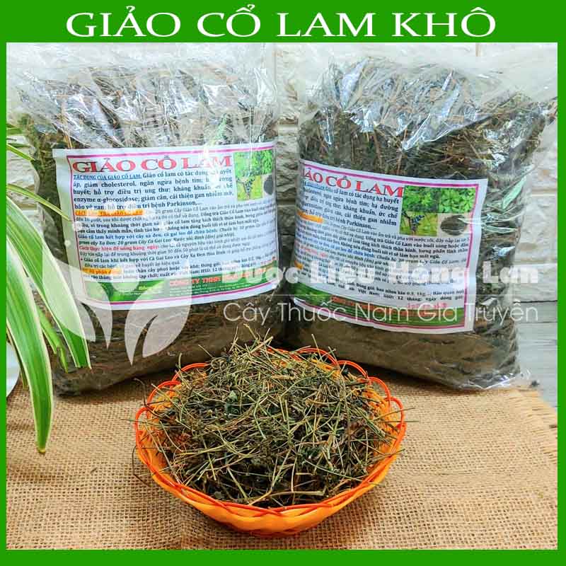 Combo 2kg cây giảo cổ lam khô - công ty tnhh dược liệu hồng lan