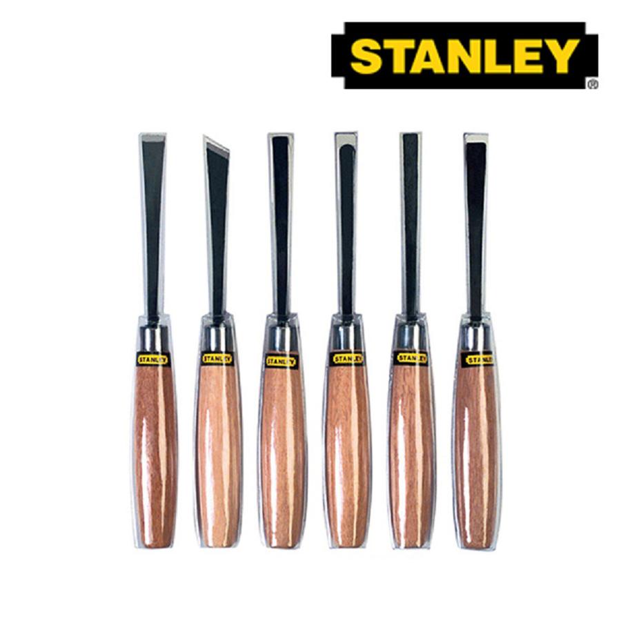Bộ mũi đục gỗ 6 cây Stanley 16-120