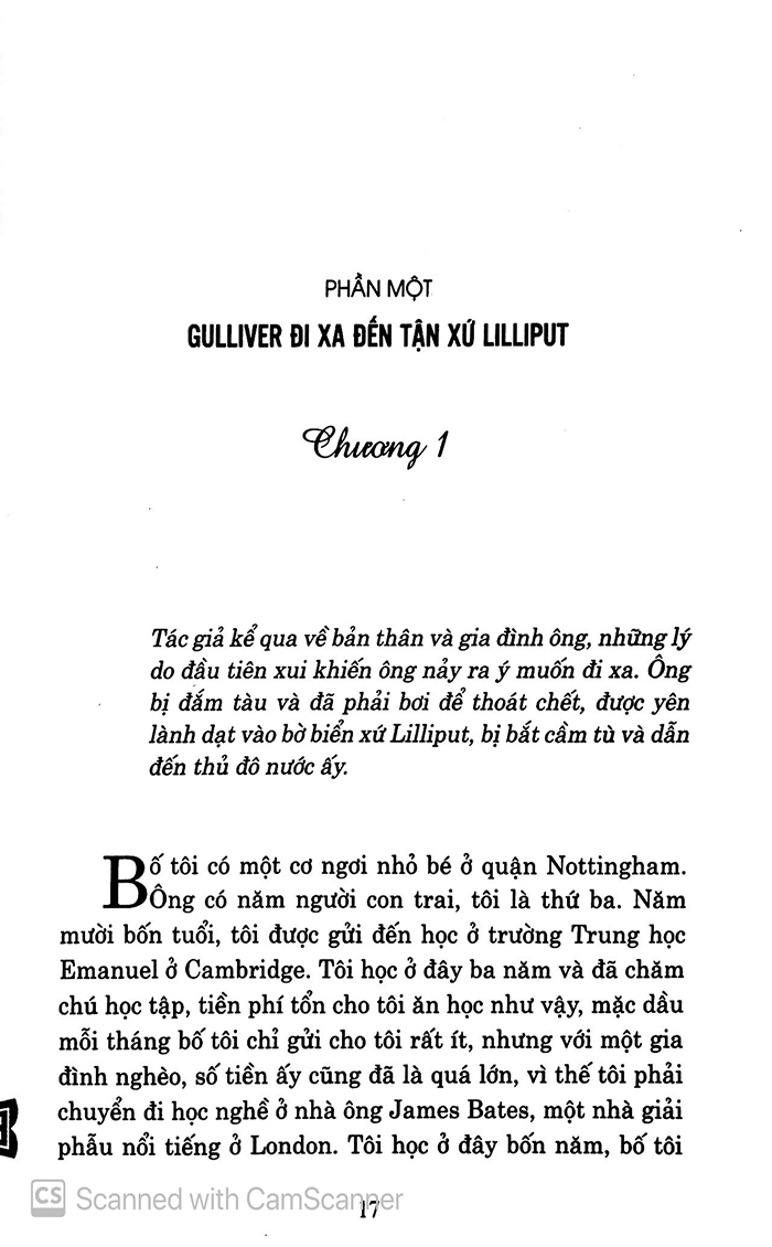 Sách - Gulliver du ký - Tác giả Jonathan Swift