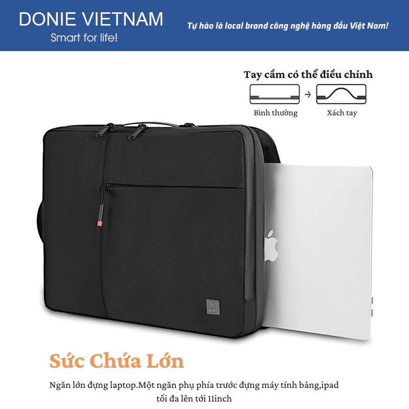 Túi chống sốc Wiwu Anpha Double Layer Sleeve cho Macbook