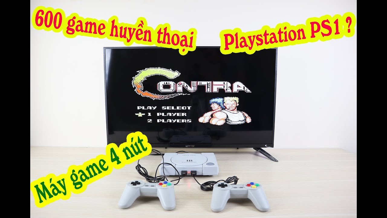BỘ MÁY CHƠI GAME QUAY VỀ TUỔI THƠ IB STATION VỚI HƠN 600 GAMES CÀI SẴN TRONG MÁY, KẾT NỐI ĐẦU AV CẮM MÁY LÀ SỬ DỤNG