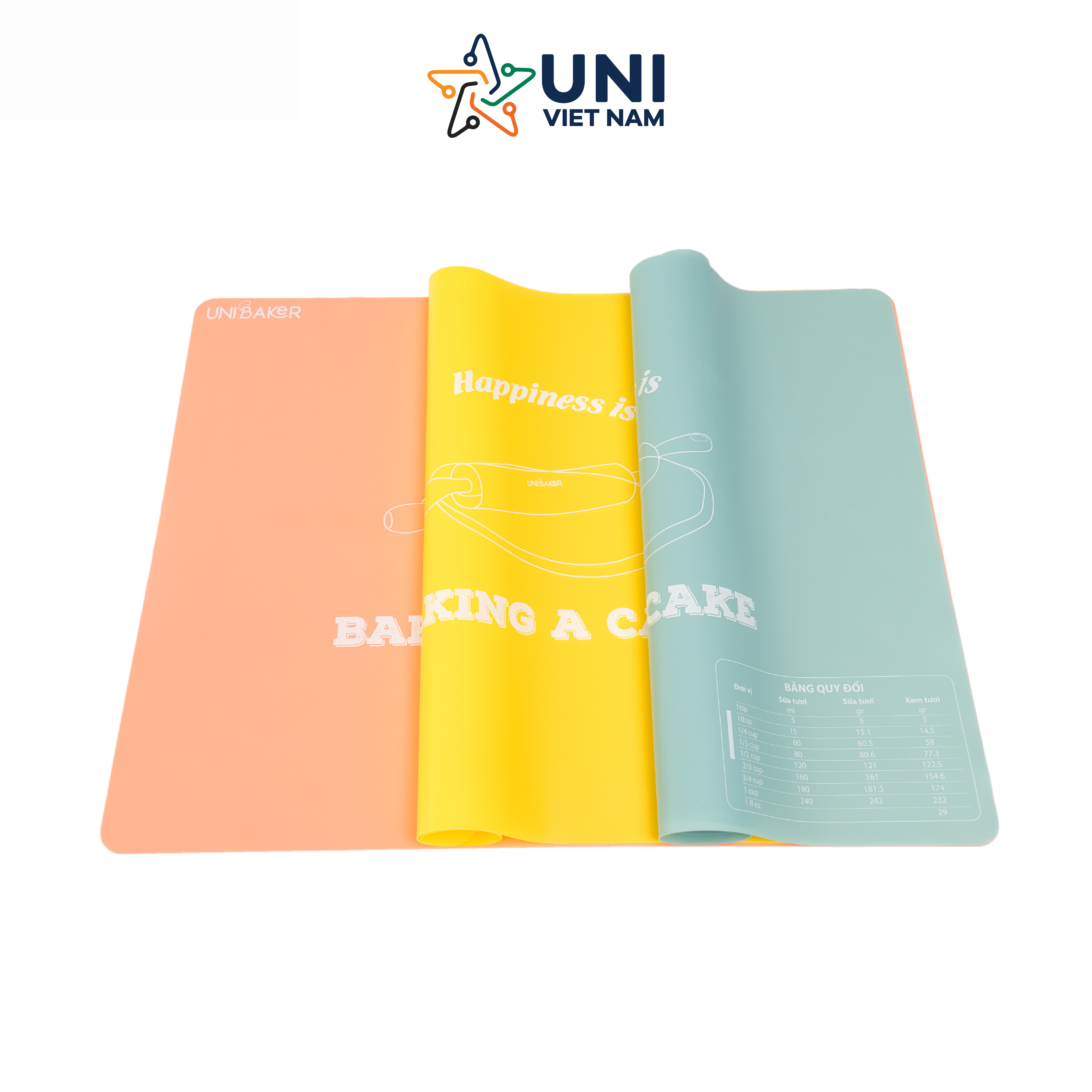 Tấm nhào bột Silicone Unibaker MB020