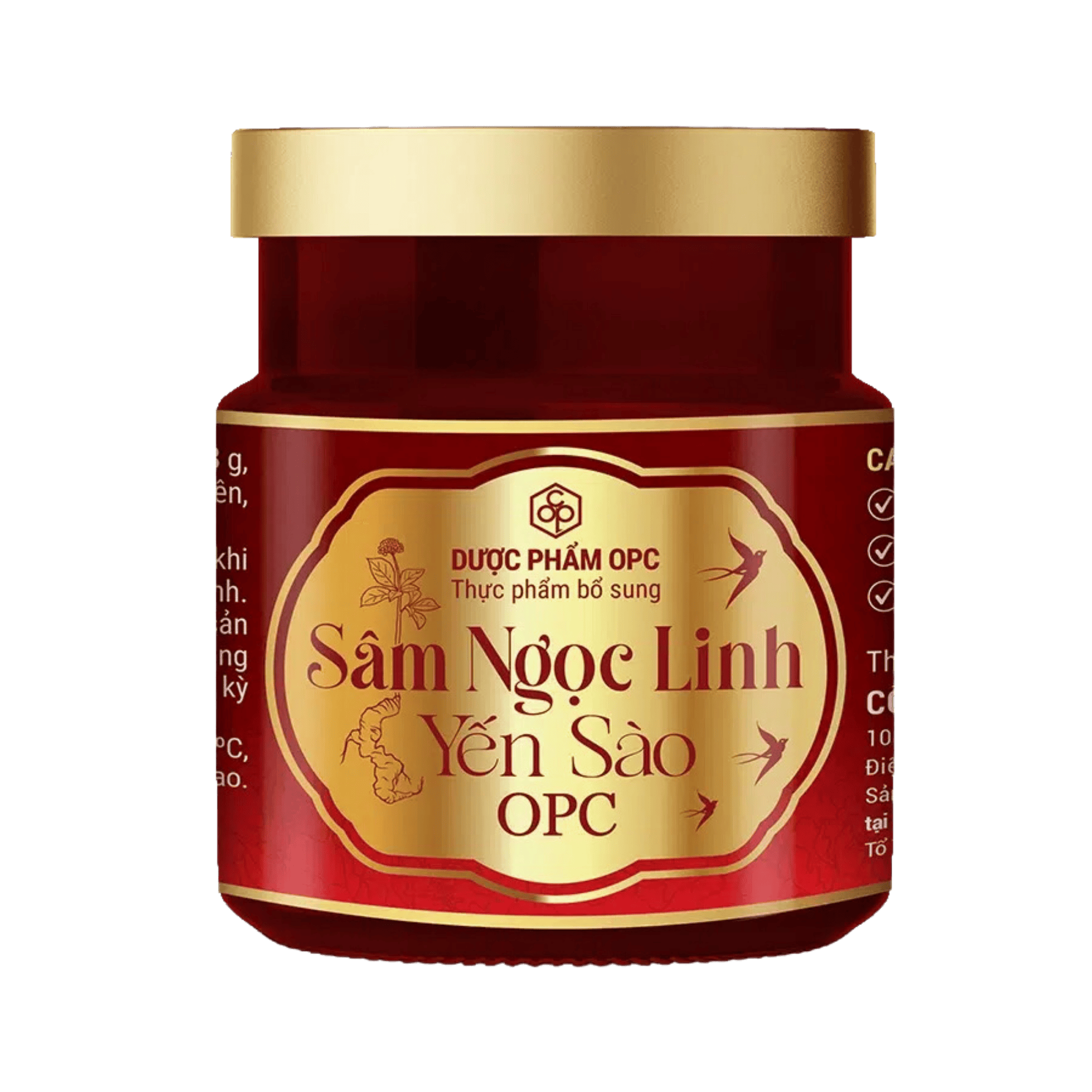Opc Ginseng Ngoc Linh Yen Sao (Box of 6 Bottles X 75ml)