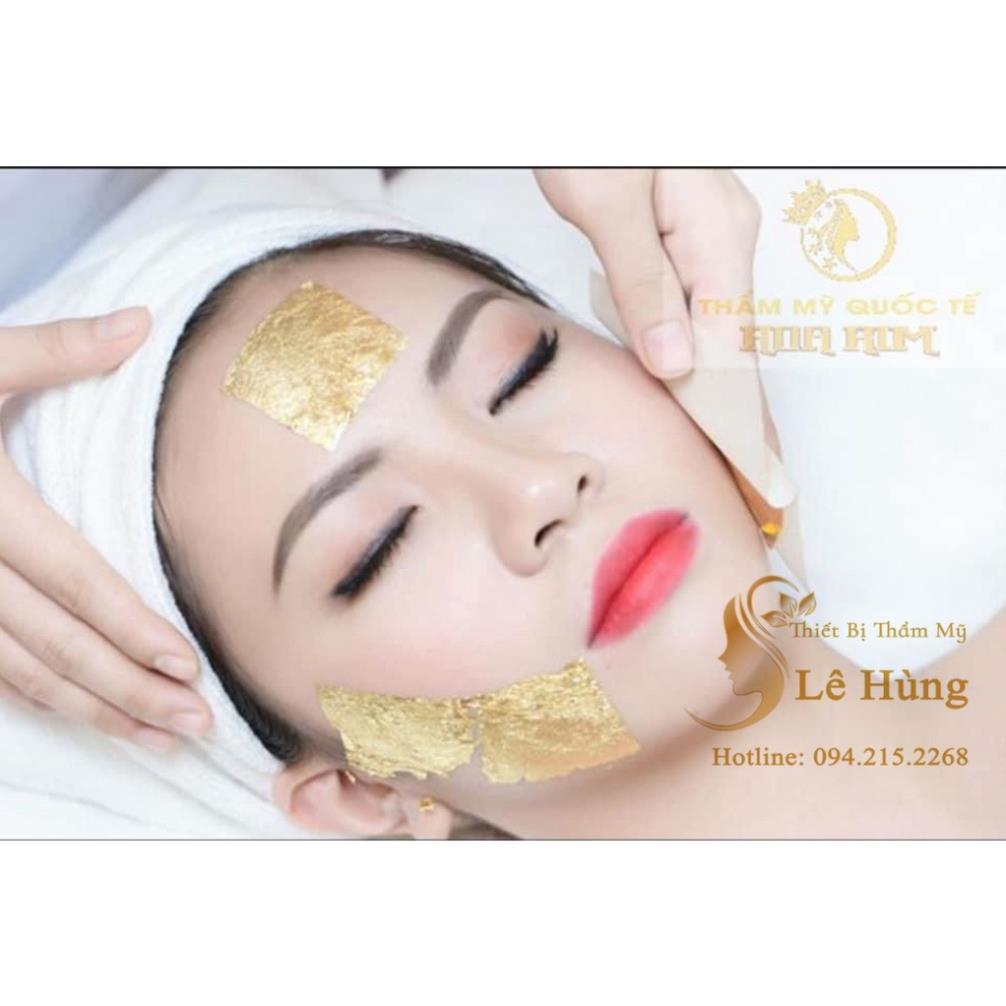 BỘ MẶT NẠ VÀNG LÁ 24K LUXURY GOLD THERAPY