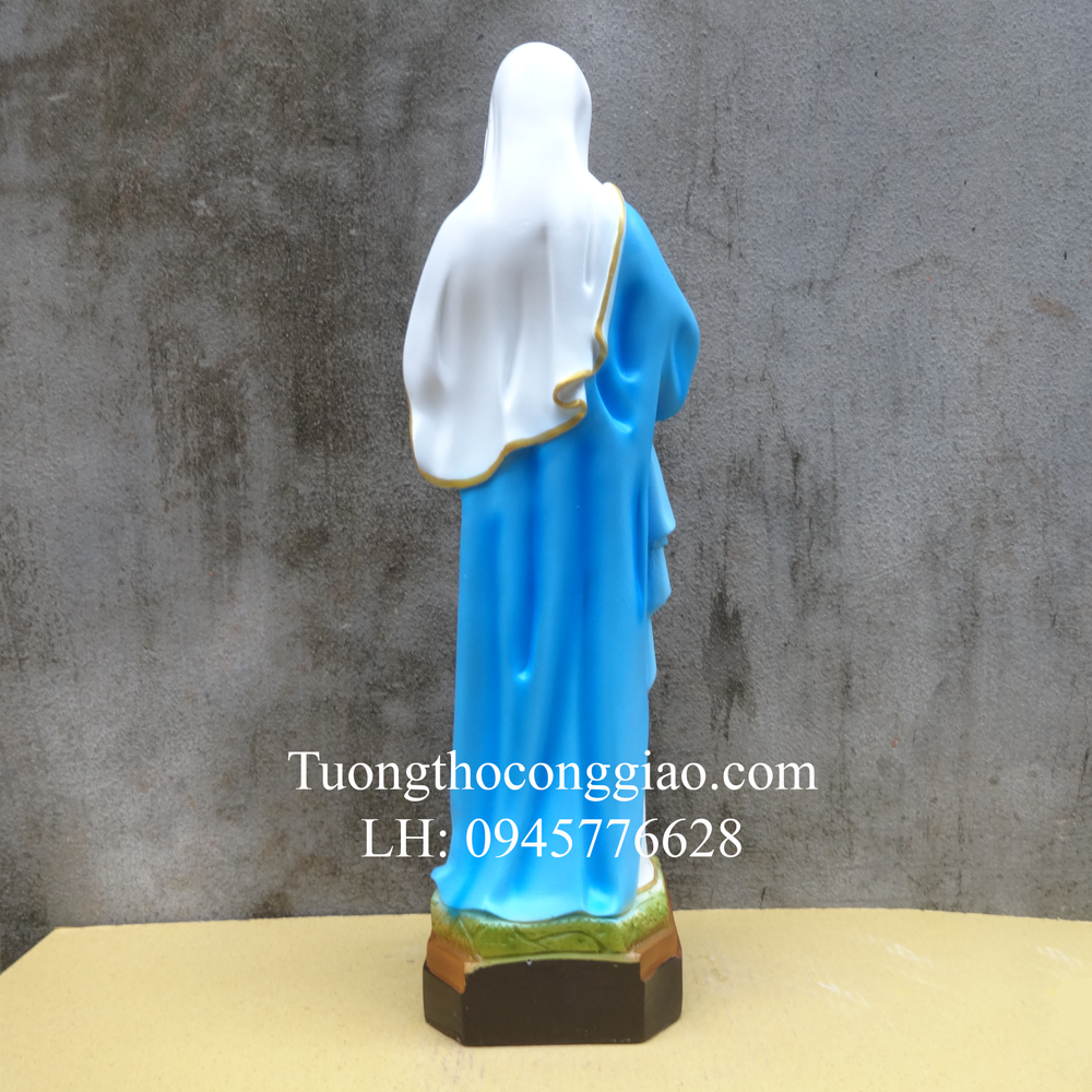 Tượng Đức Mẹ Trái Tim (Mẹ Trái Tim) 50cm