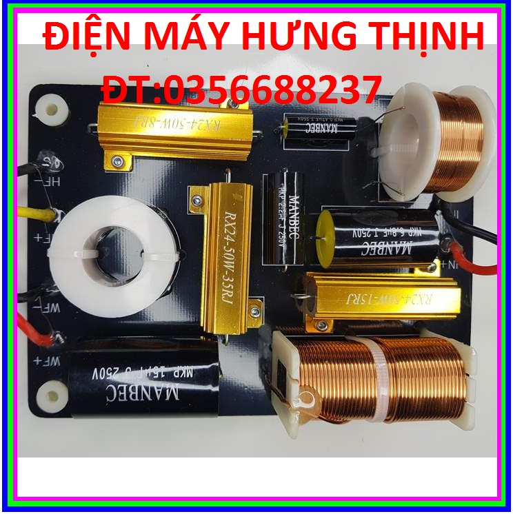 Mạch phân tần loa full đơn 30,40,50 CAO CẤP NHẬP KHẨU