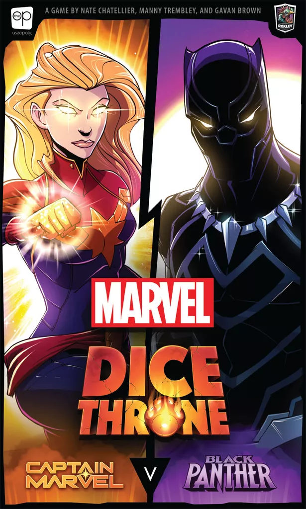 [US] Marvel Dice Throne: Captain Marvel v. Black Panther - Trò Chơi Board Game
