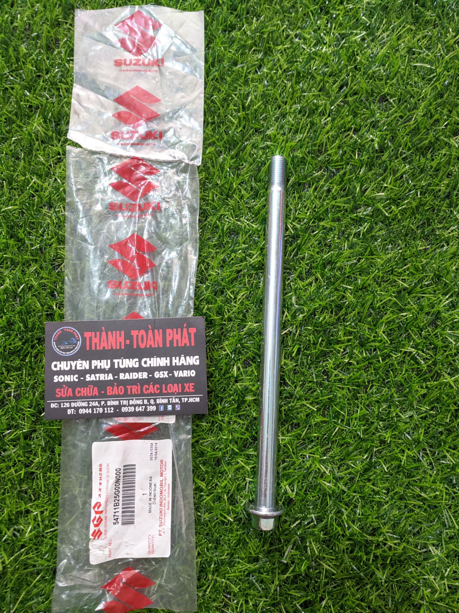Cốt bánh sau Satria Fi