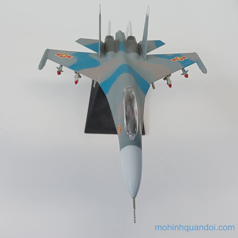 Mô Hình Máy Báy Su-30 Cờ KQVN Dài 33cm ABS