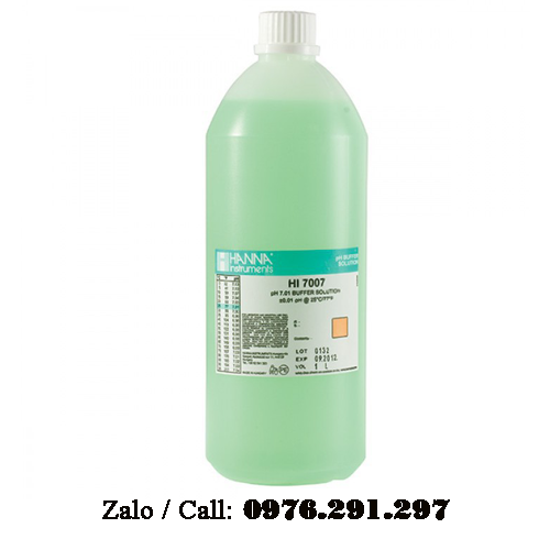 Dung dịch hiệu chuẩn ph7.01 - hanna romania chai 1000ml