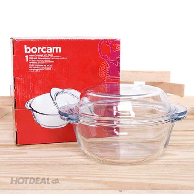 Nồi thủy tinh Borcam nhập khẩu Châu Âu 2000 ml