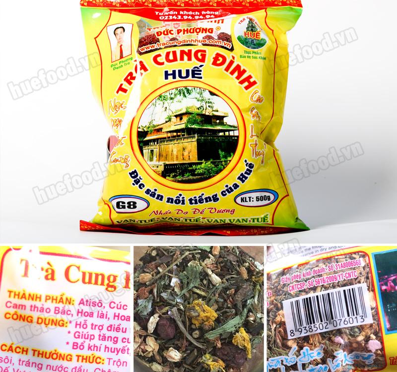 [HCM]Trà cung đình Huế Đức Phượng G8 500gr