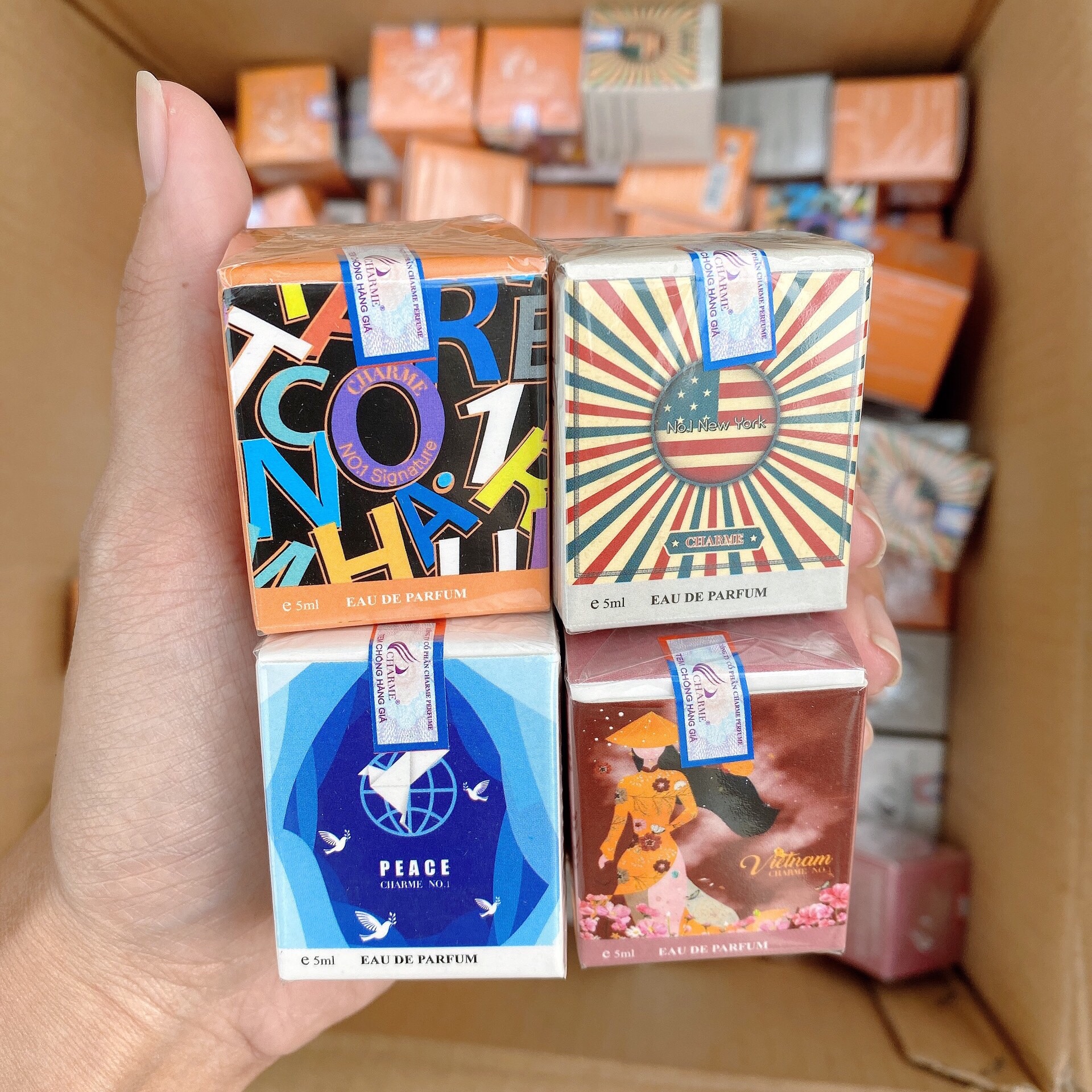 Combo 3 chai nước hoa 5ml