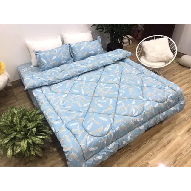 Trọn Bộ 5 Món Chăn Phao - Lá Tre Nhỏ