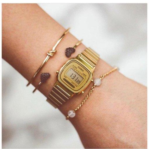Đồng hồ nữ Casio Anh Khuê LA670WGA-9DF