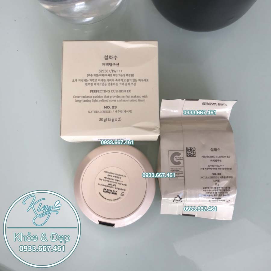 [HCM]Phấn Nước Sulwhasoo Perfecting Cushion No.23