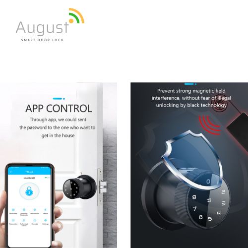 Khóa Cửa Vân Tay D2 Smart Door Lock