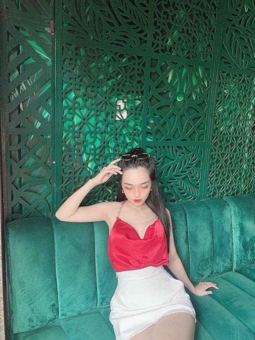 Yếm phi lụa cổ đổ xinh
