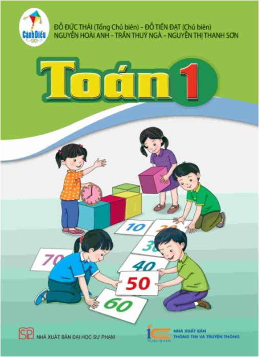 Toán Lớp 1 -Bộ Cánh Diều