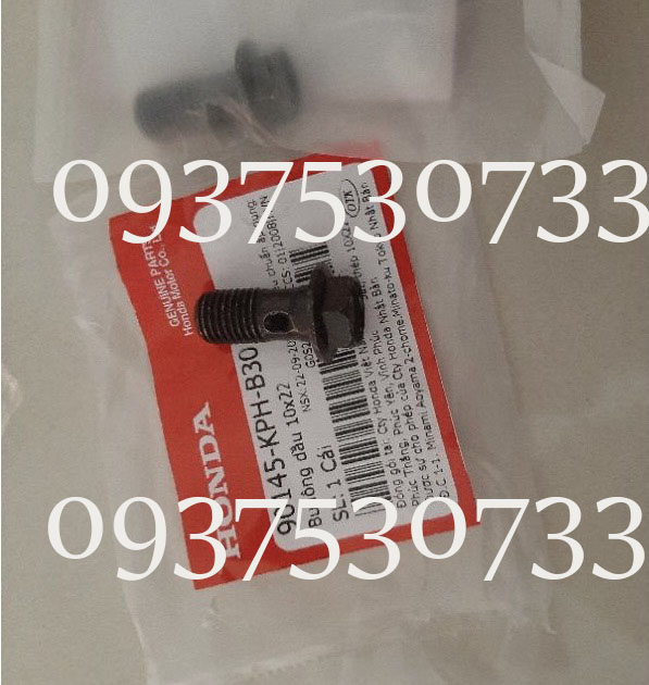 Ốc bắt dây dầu trên dưới xe wave, future - hàng chính hãng