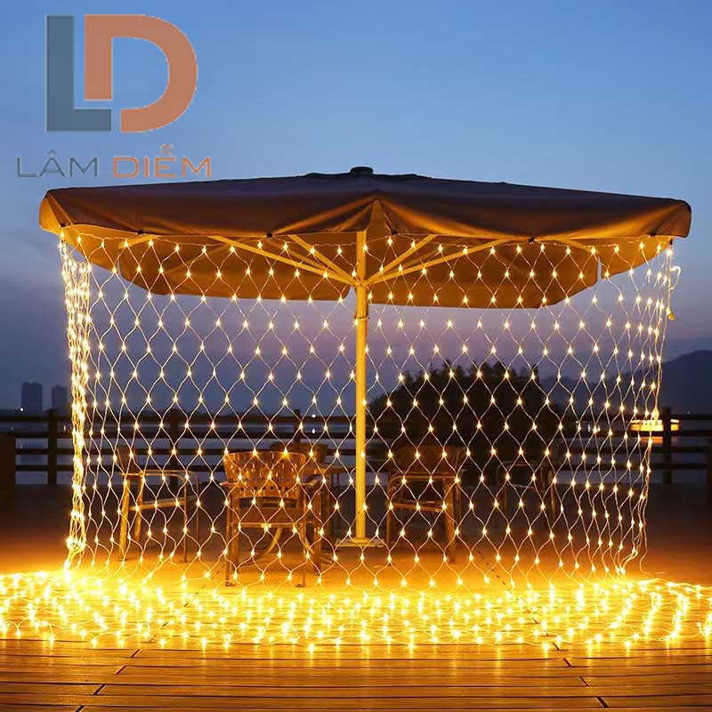 ĐÈN LED DÂY CHỚP TRANG TRÍ DẠNG LƯỚI