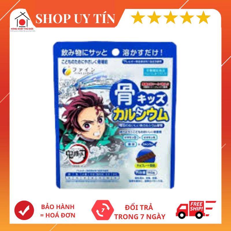 Bột canxi cá tuyết tăng chiều cao Fine Japan 140g cho trẻ từ 1 tuổi mẫu mới - Hàng chuẩn Nhật từ shop Hàng Nhật Thủ Đức