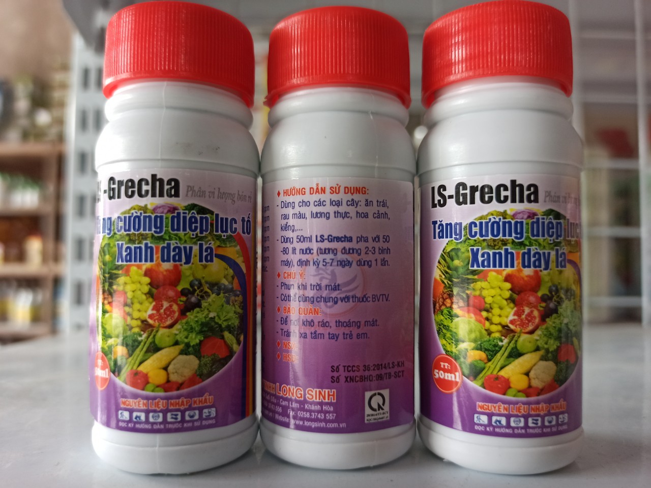 Phân vi lượng bón rễ - LS - Grecha - 50ml