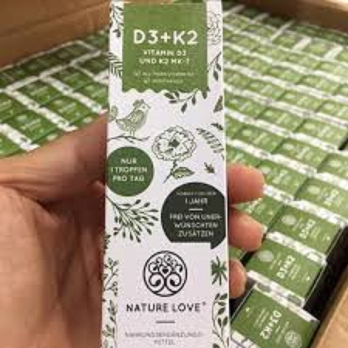 Vitamin D3 K2 Mk7 Sunday Natural 20ml Đức