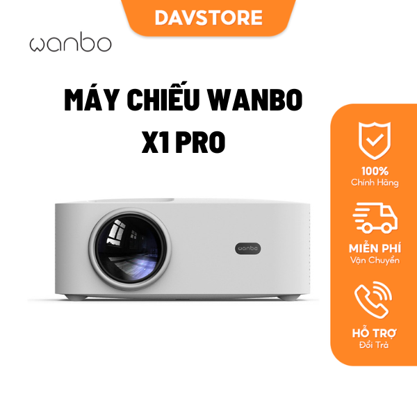 Máy chiếu wanbo x1 pro hđh android - độ phân giải full hd - hàng bảo hành 12 tháng