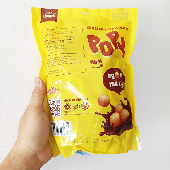 Bánh Chấm Socola Phú Cường 270gr