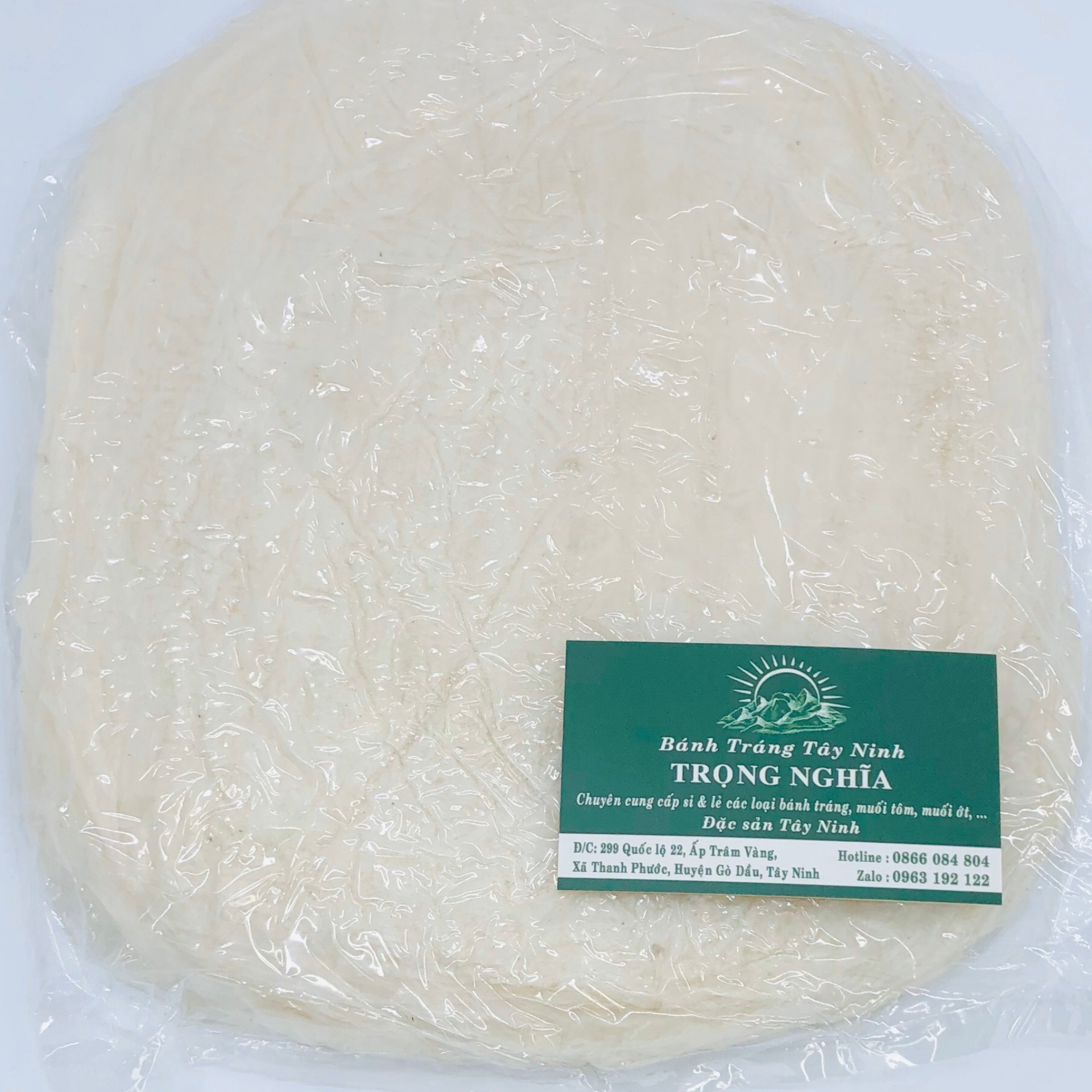 [1Kg] Bánh Tráng Phơi Sương Trọng Nghĩa (Siêu Rẻ)