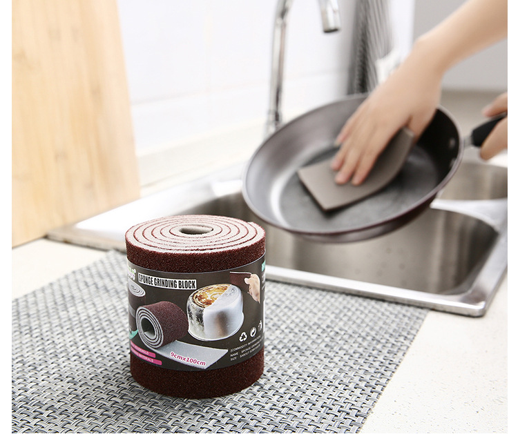 Miếng chà nồi cho rửa chén đánh bóng