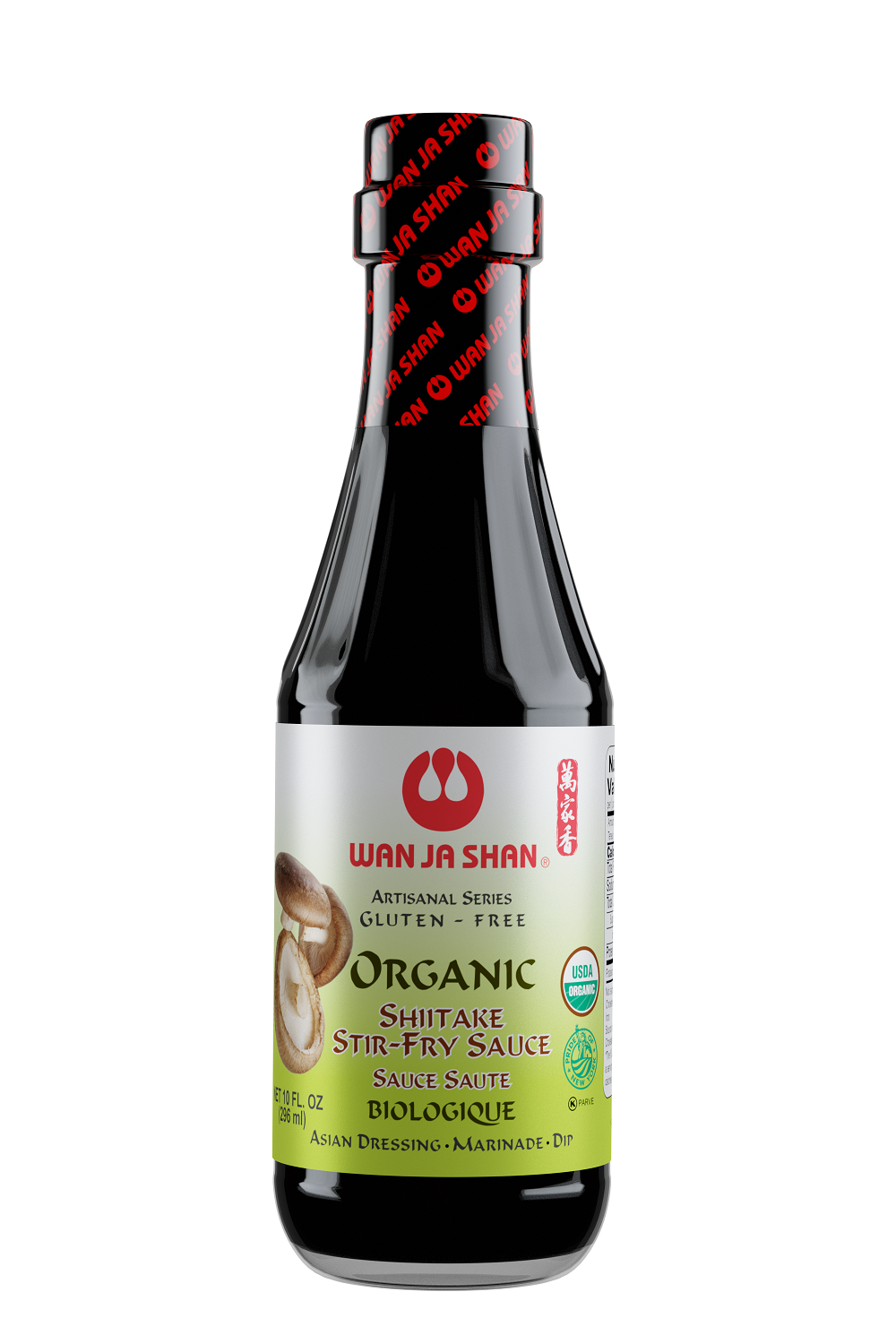 Sốt Nấm Đông Cô Hữu Cơ Wan Ja Shan (296ml)