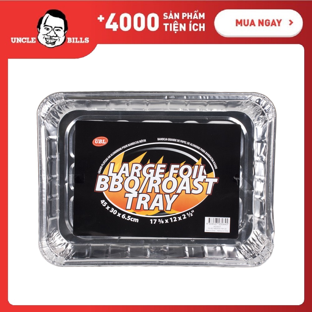 Khay Giấy Bạc Nướng Đồ Ăn Cỡ Lớn Uncle Bills KC0027