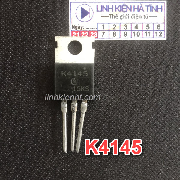 10 con mosfet nec k4145 2sk4145 to-220 kênh n 84a 60v tháo máy chất lượng tốt